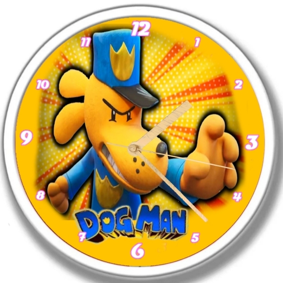Dog Man clock - Picture 3 of 3